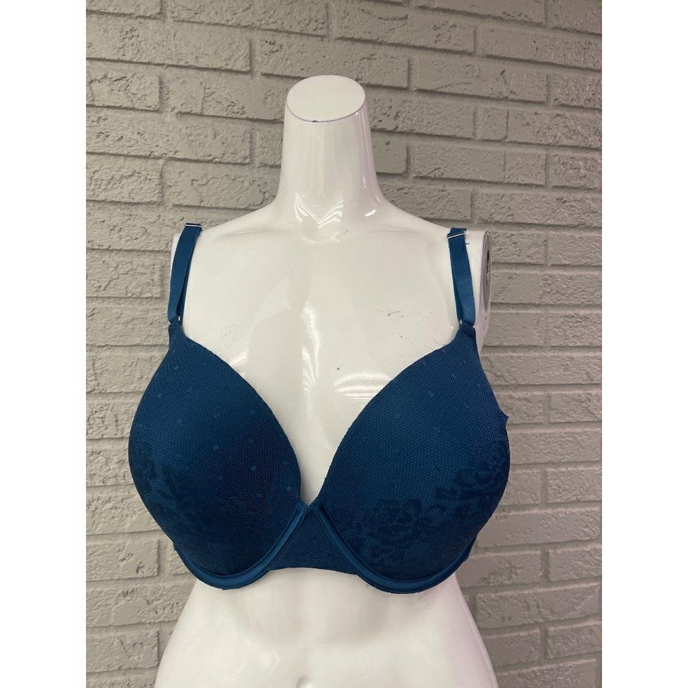 Secret Treasures Teal Padded Lace with Underwire Size 40D